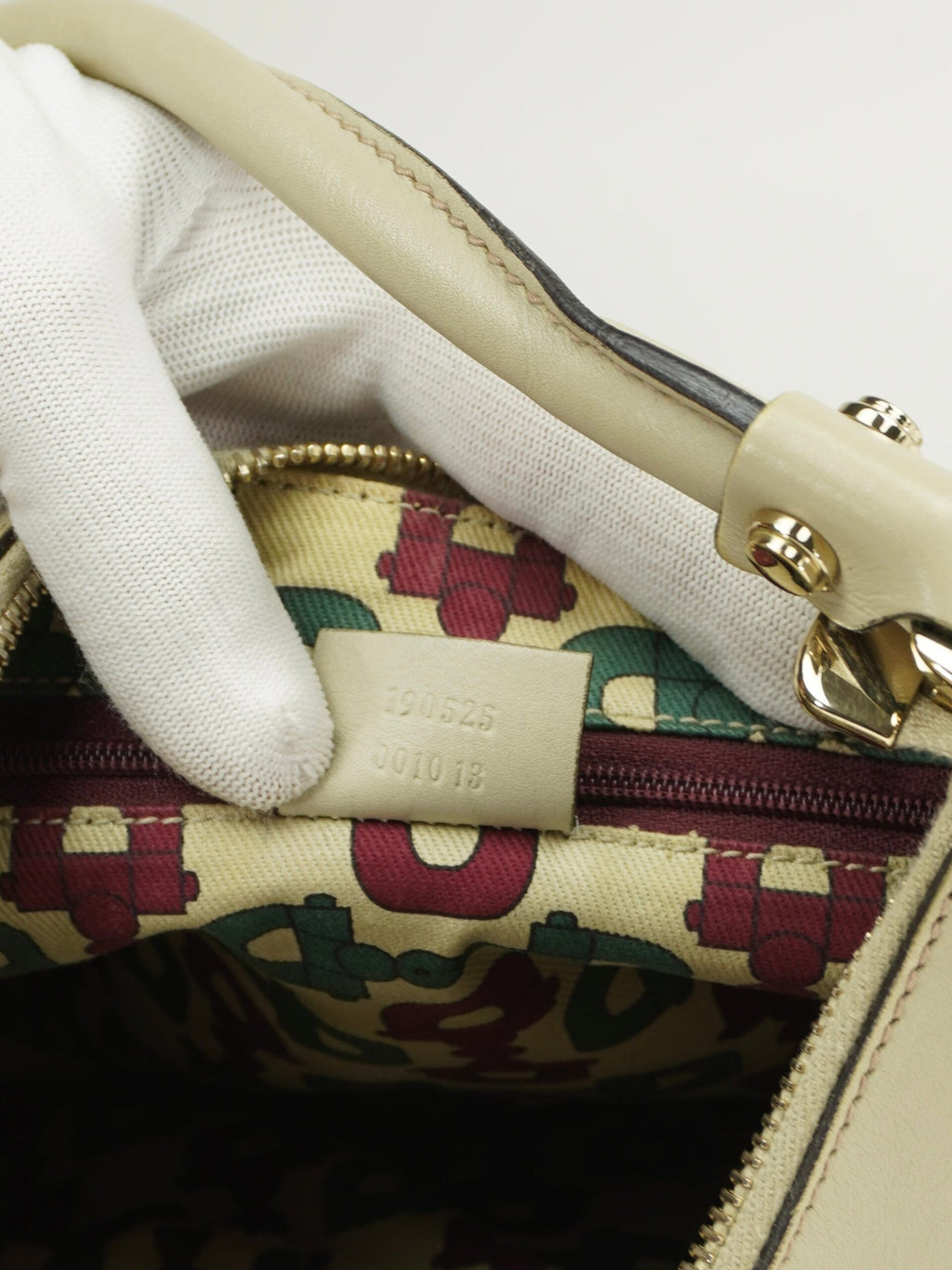 GUCCI MONOGRAM ABBEY BAG