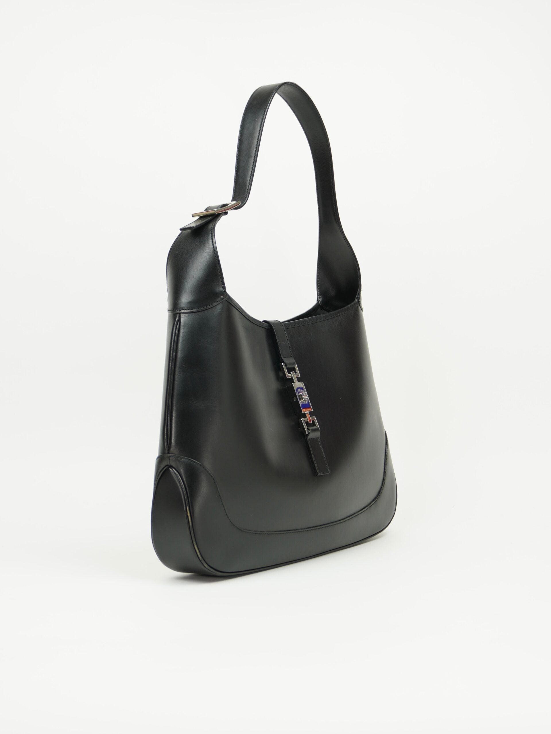 GUCCI LEATHER JACKIE SHOULDER BAG
