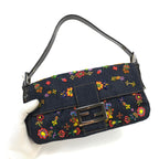 FENDI BEADED BAGUETTE SHOULDER BAG