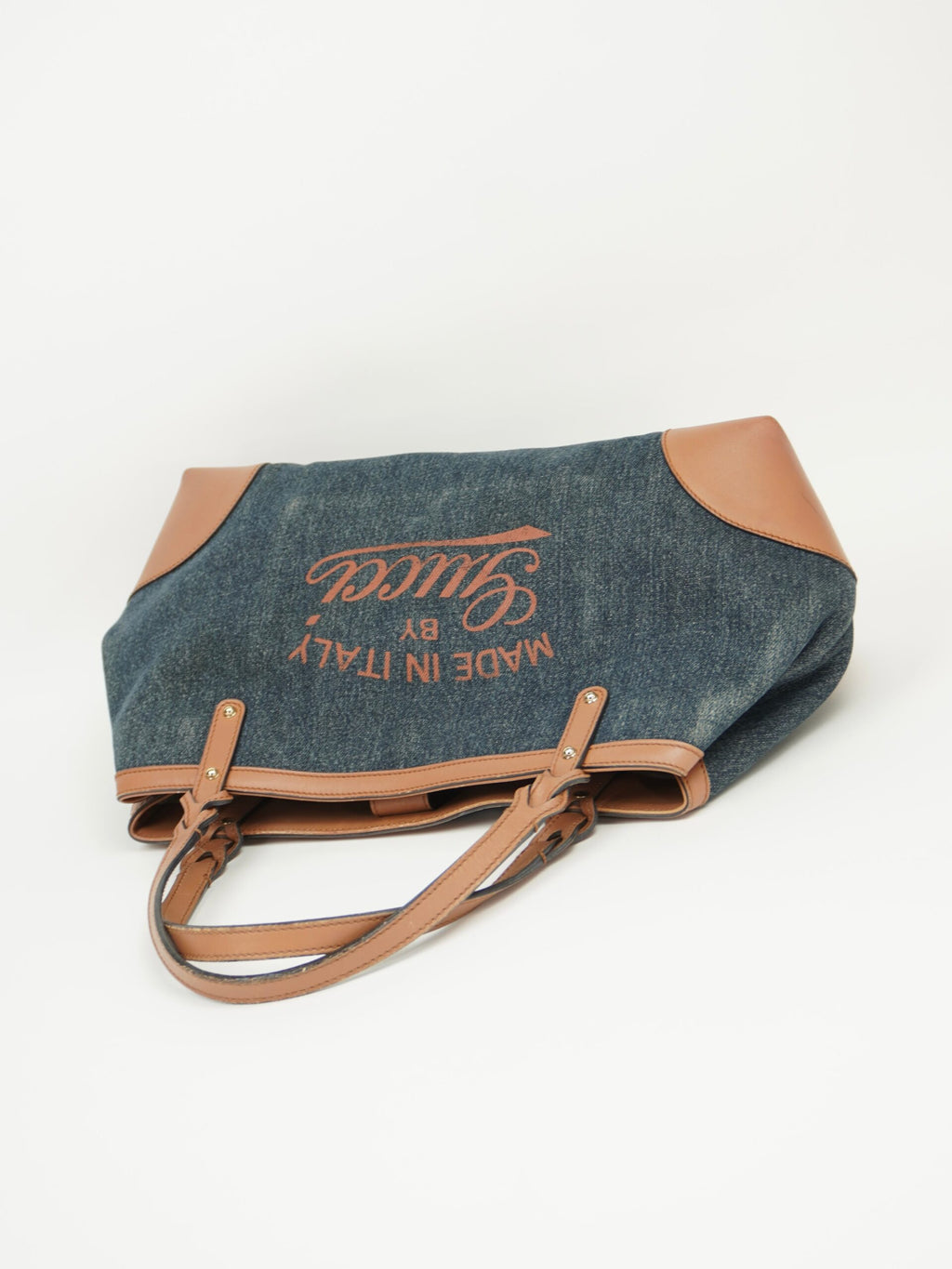 GUCCI DENIM HANDBAG