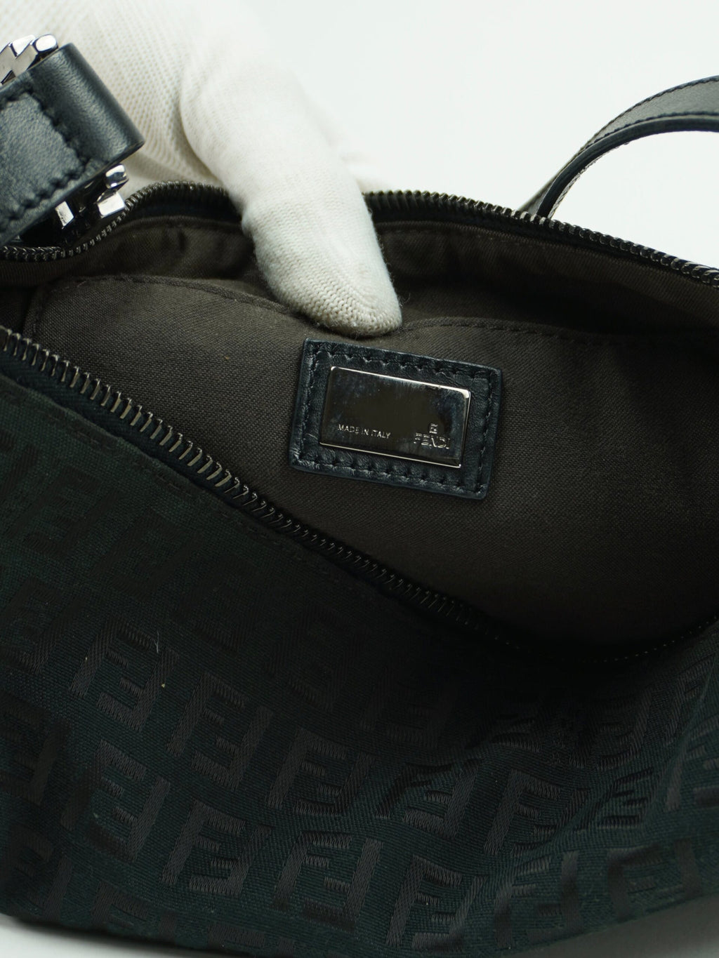 FENDI ZUCCA SHOULDER BAG