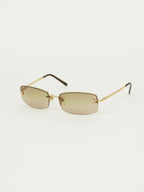CHANEL RHINESTONE SUNGLASSES