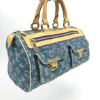 LOUIS VUITTON NEO SPEEDY DENIM BAG