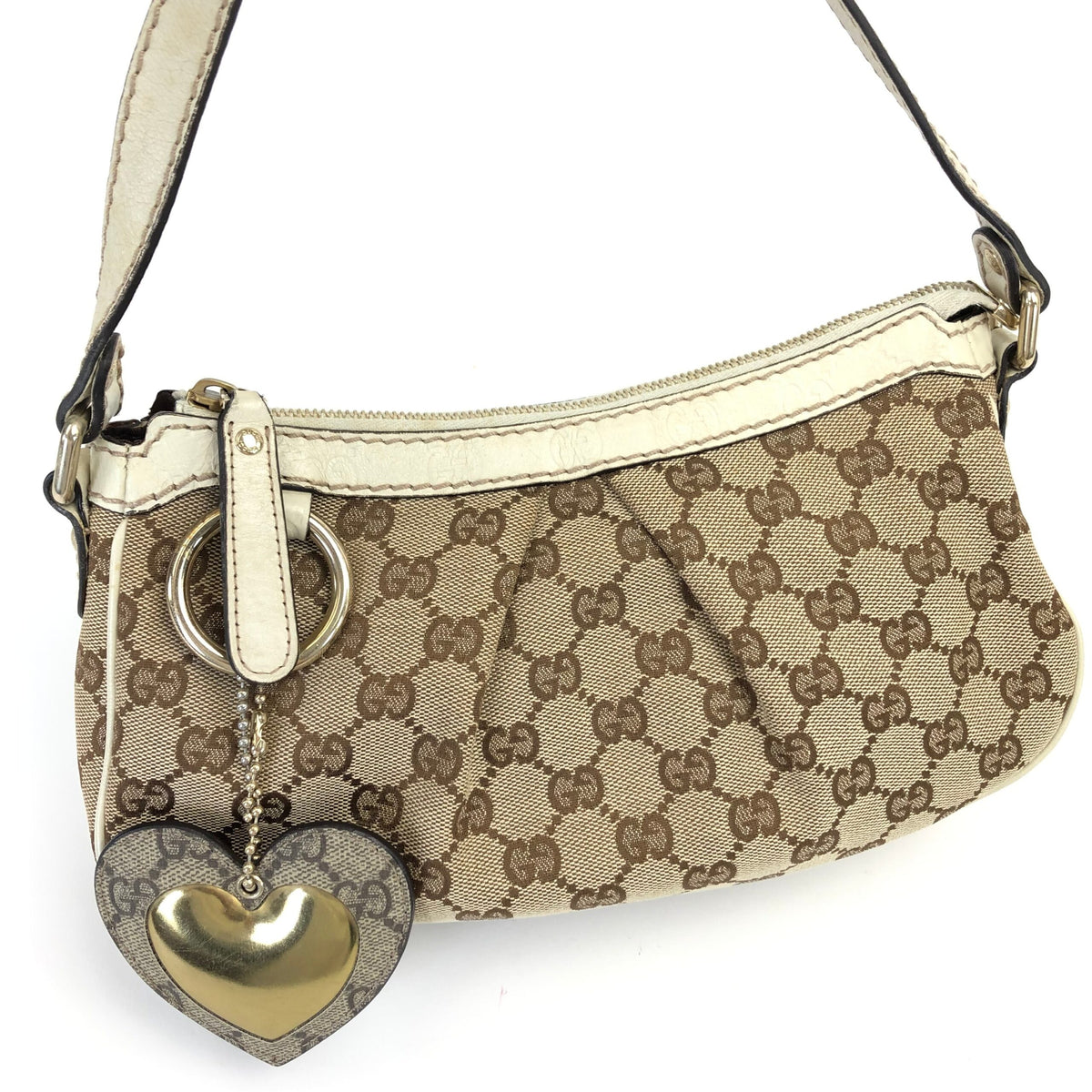 GUCCI MONOGRAM SHOULDER BAG