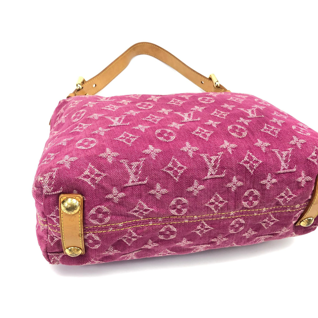 LOUIS VUITTON BAGGY PM DENIM SHOULDER BAG