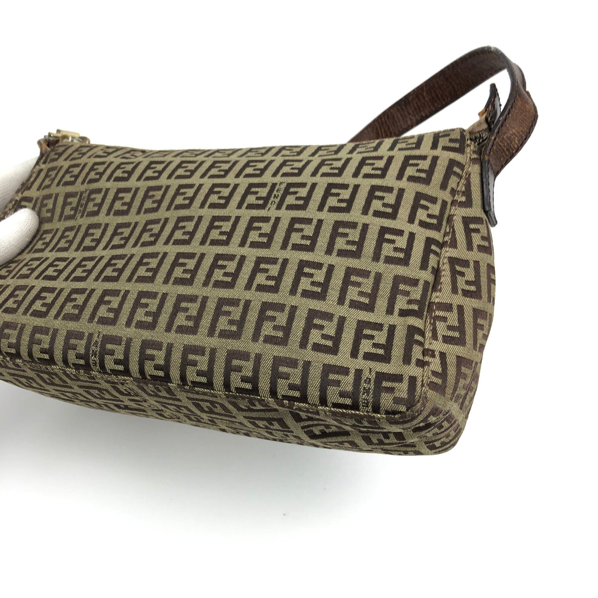 FENDI ZUCCA SHOULDER BAG