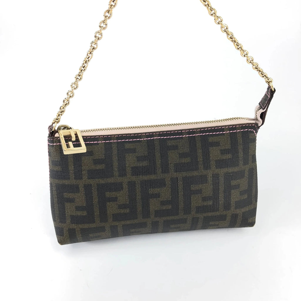 FENDI ZUCCA SHOULDER BAG