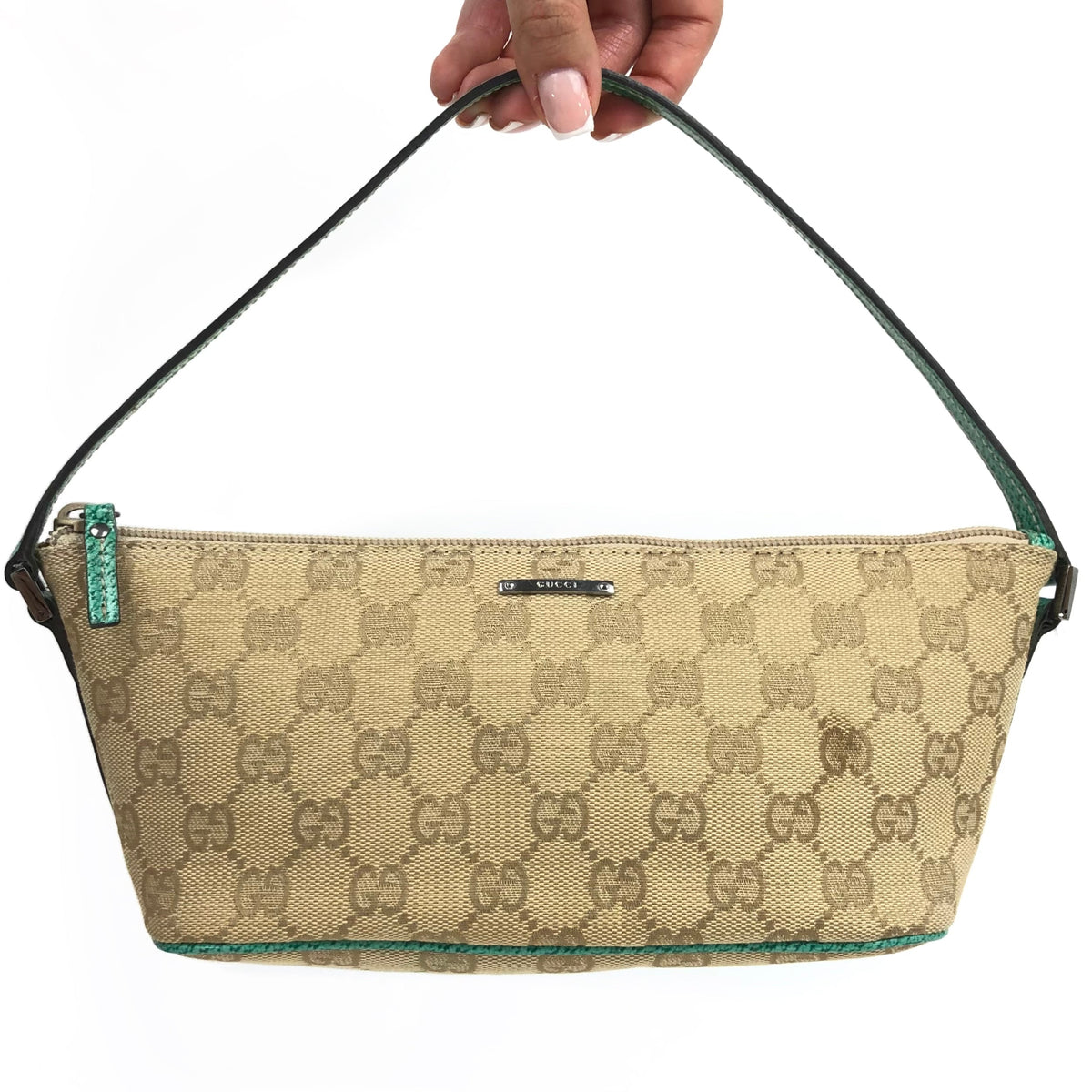 GUCCI MONOGRAM SHOULDER BAG