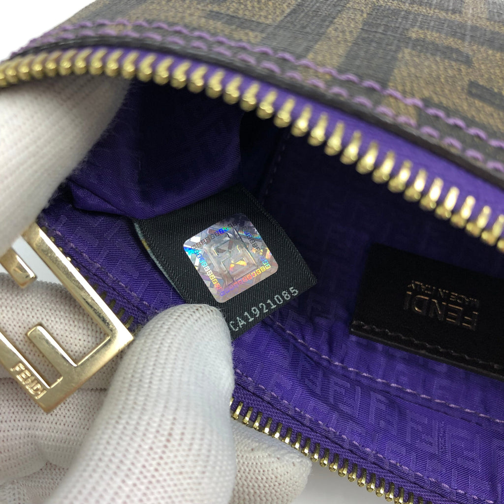 FENDI ZUCCA SHOULDER BAG