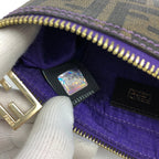 FENDI ZUCCA SHOULDER BAG