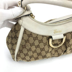 GUCCI MONOGRAM ABBEY SHOULDER BAG