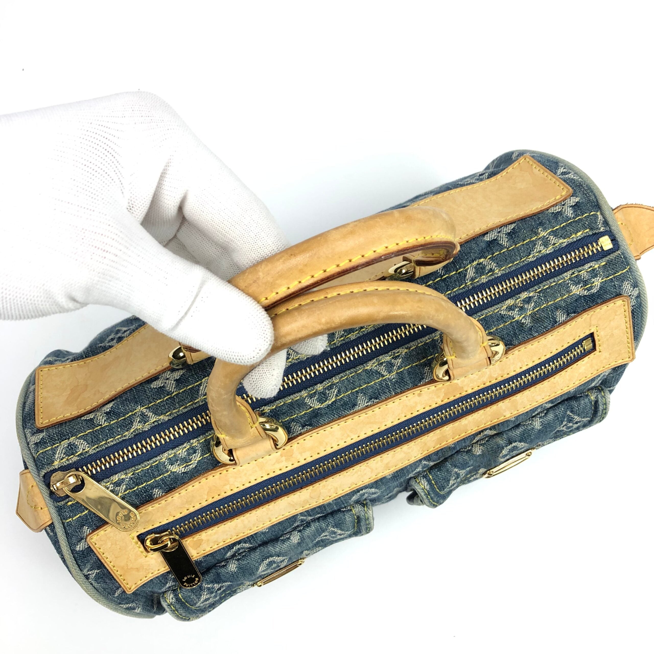 LOUIS VUITTON DENIM NEO SPEEDY BAG