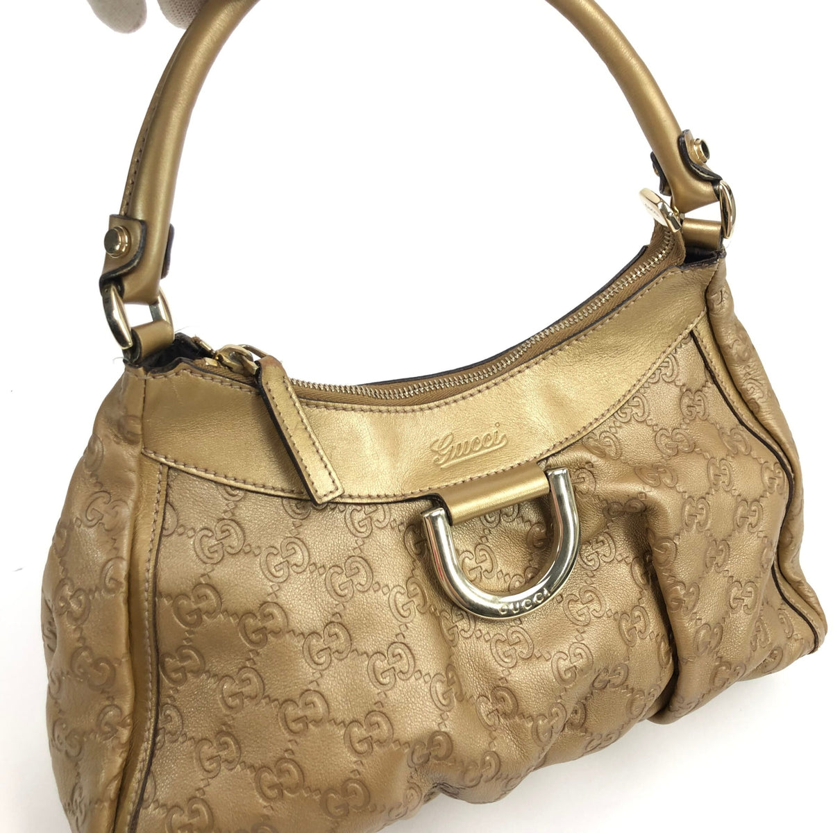 GUCCI MONOGRAM ABBEY SHOULDER BAG