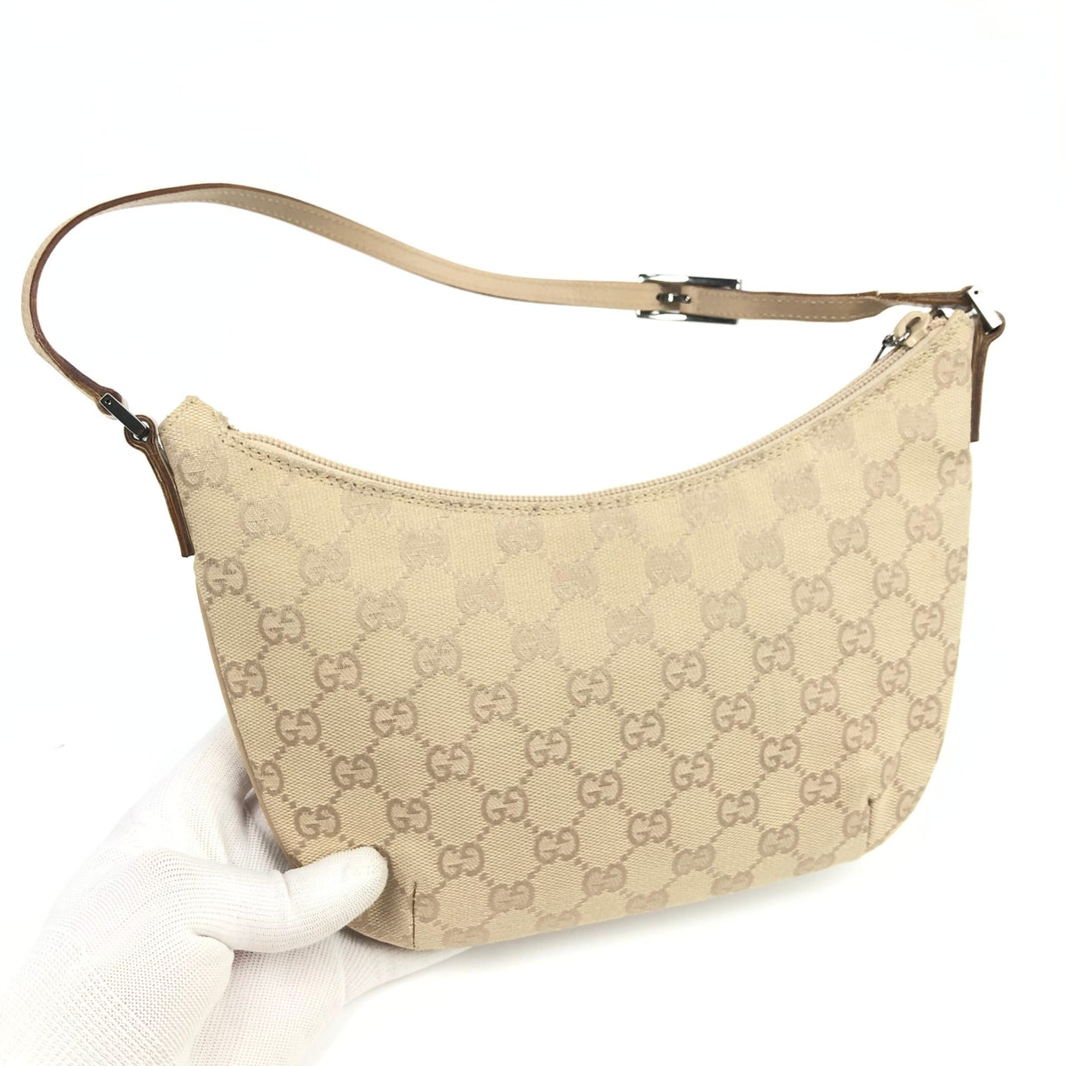 GUCCI MONOGRAM SHOULDER BAG