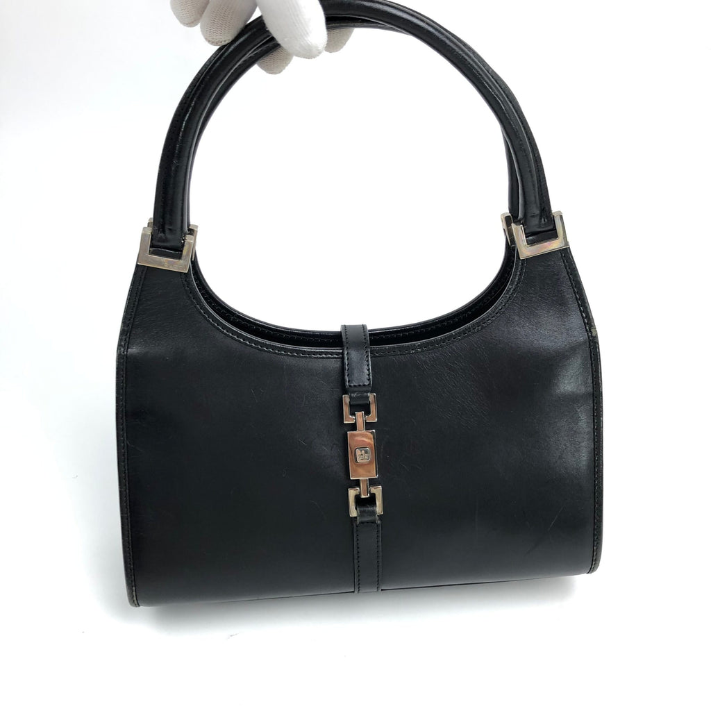 GUCCI JACKIE LEATHER SHOULDER BAG