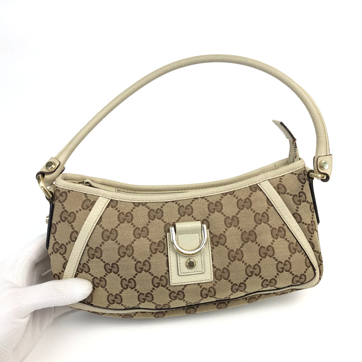 GUCCI MONOGRAM SHOULDER BAG