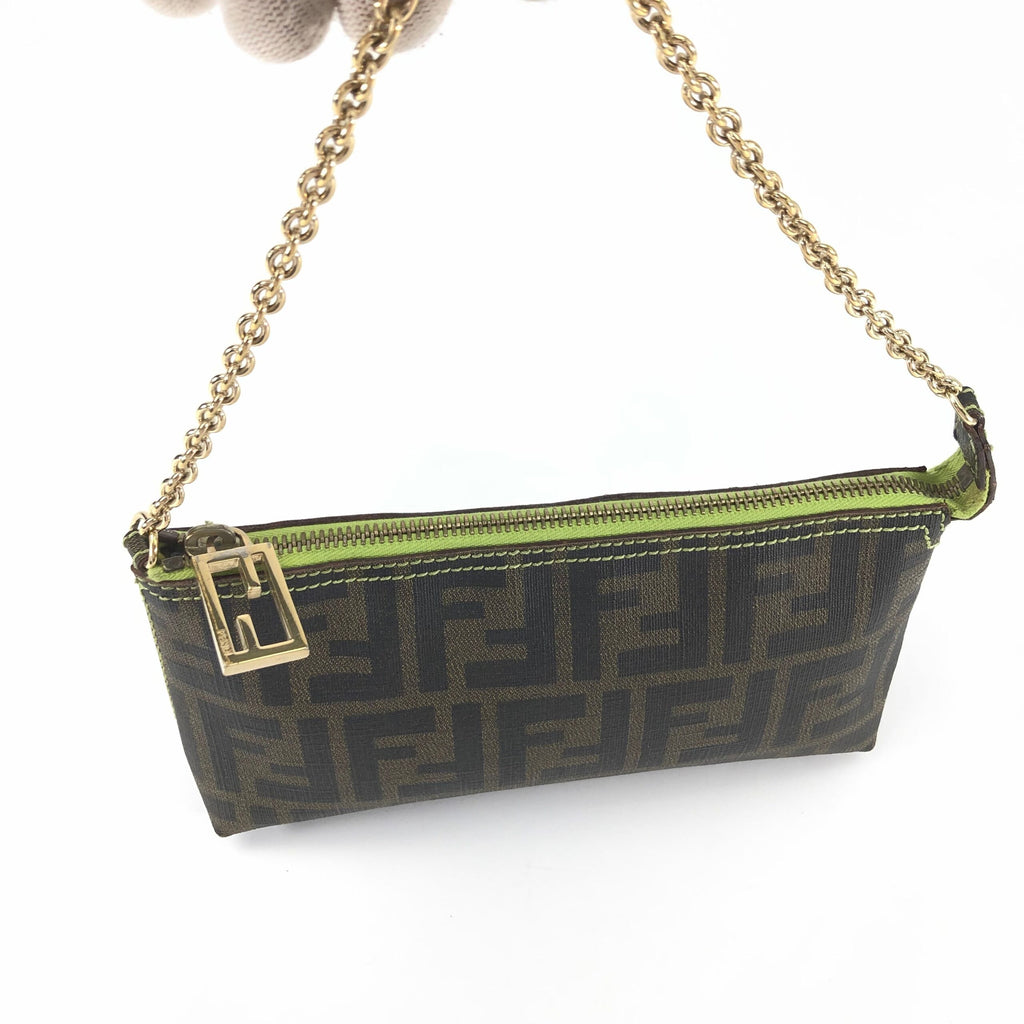 FENDI ZUCCA CHAIN BAG