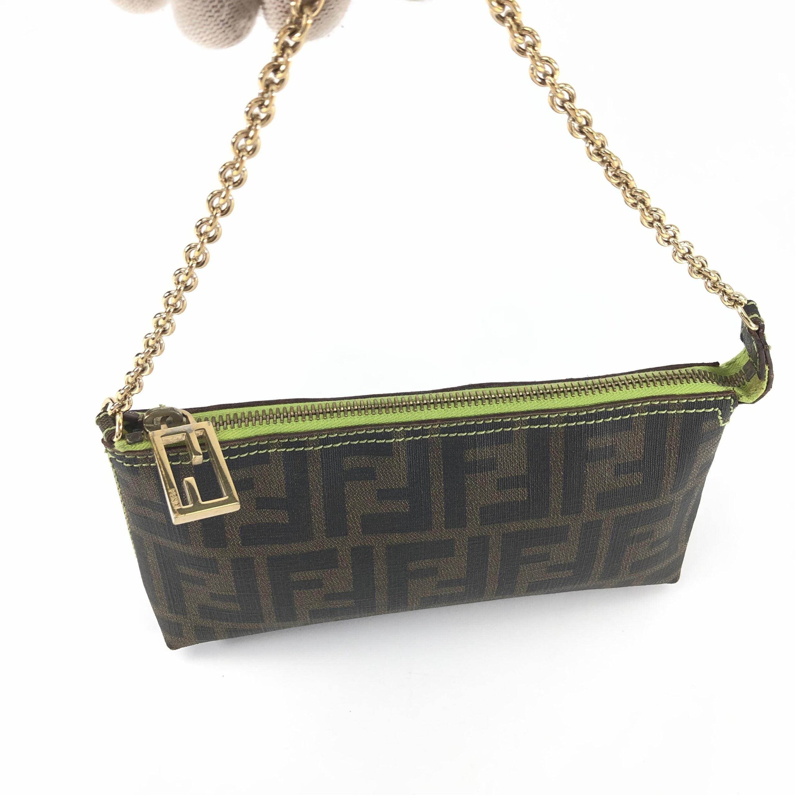 FENDI ZUCCA CHAIN BAG