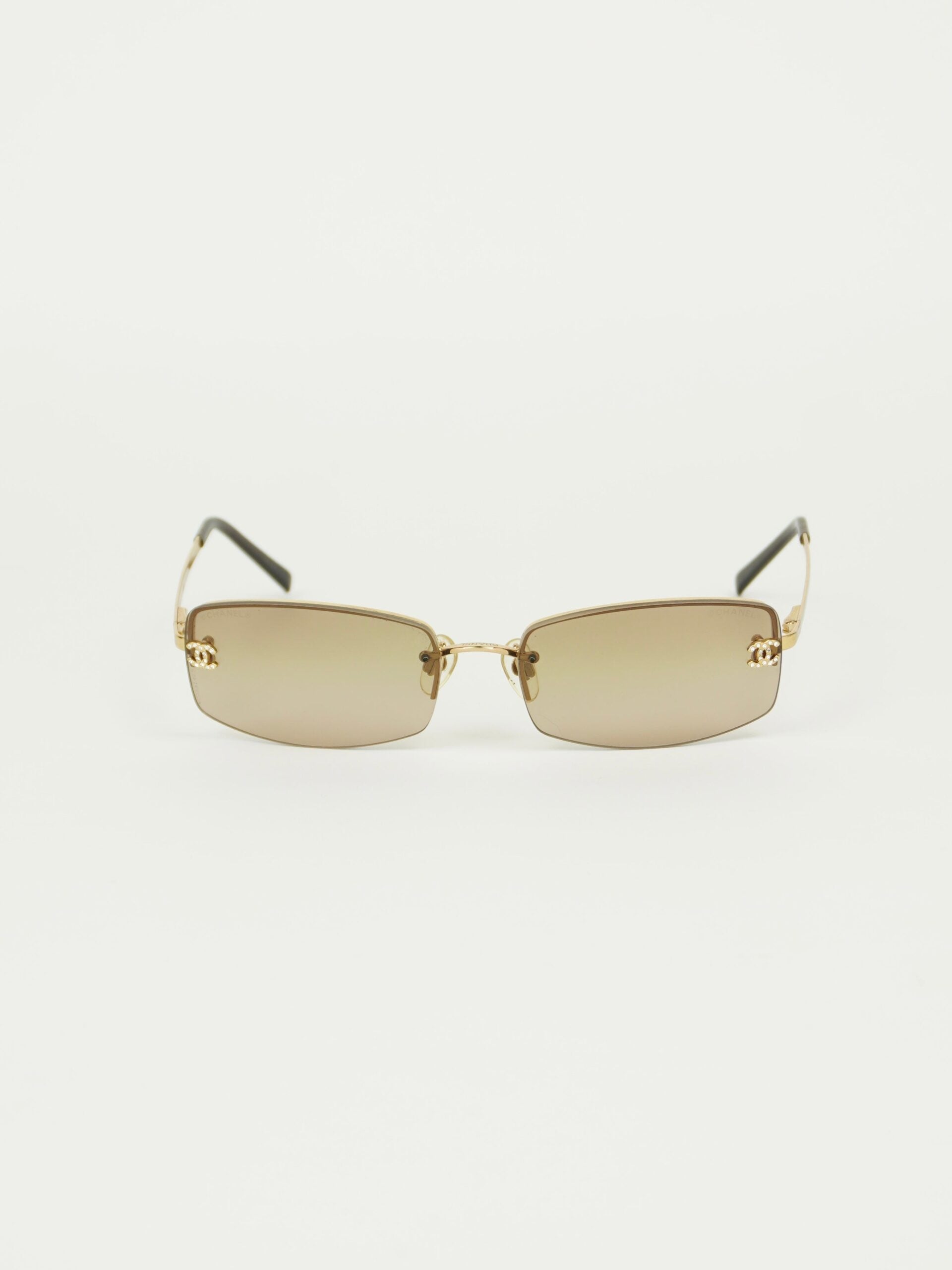 CHANEL RHINESTONE SUNGLASSES