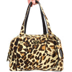 PRADA CALF HAIR LEOPARD SHOULDER BAG