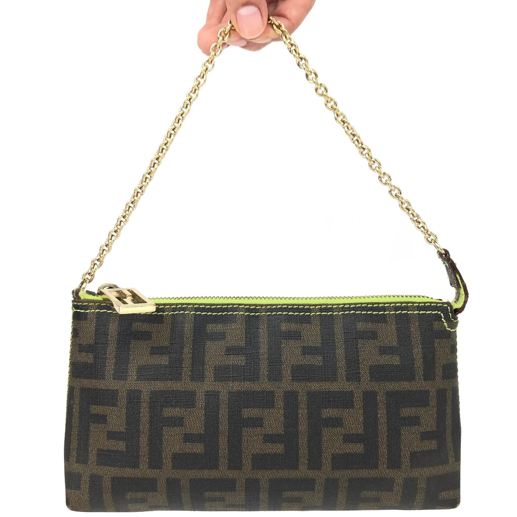 FENDI ZUCCA CHAIN BAG