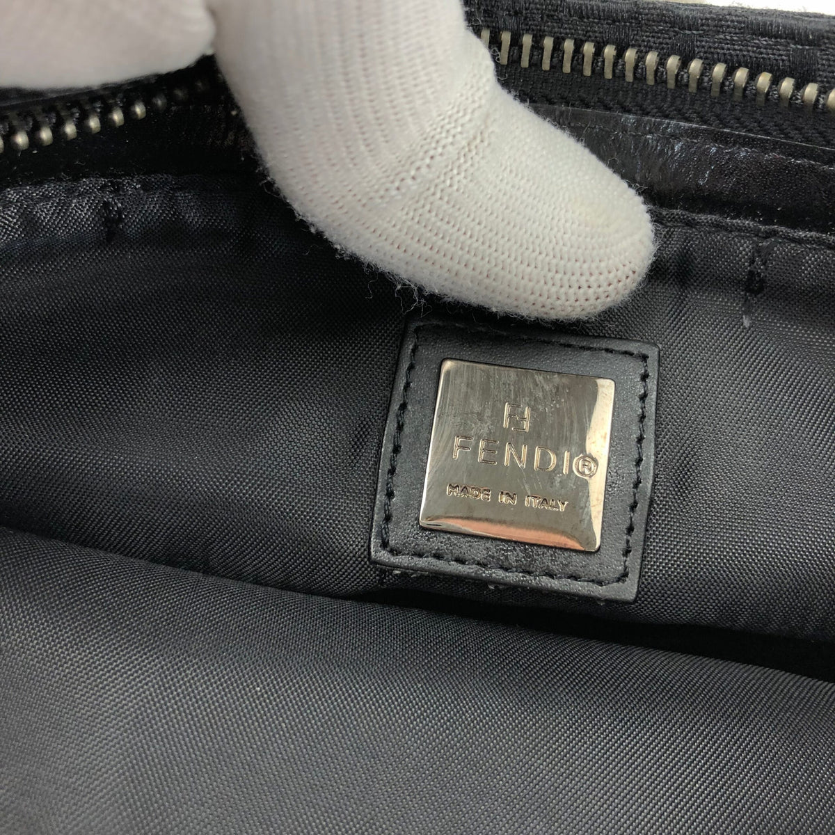 FENDI ZUCCA SHOULDER BAG
