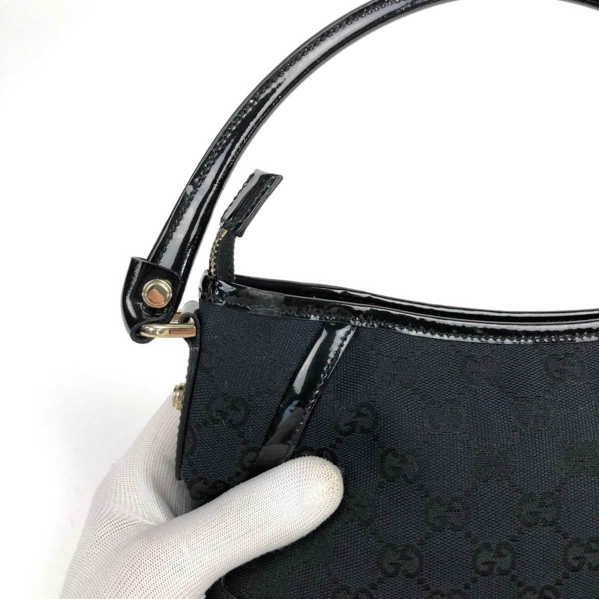 GUCCI MONOGRAM SHOULDER BAG