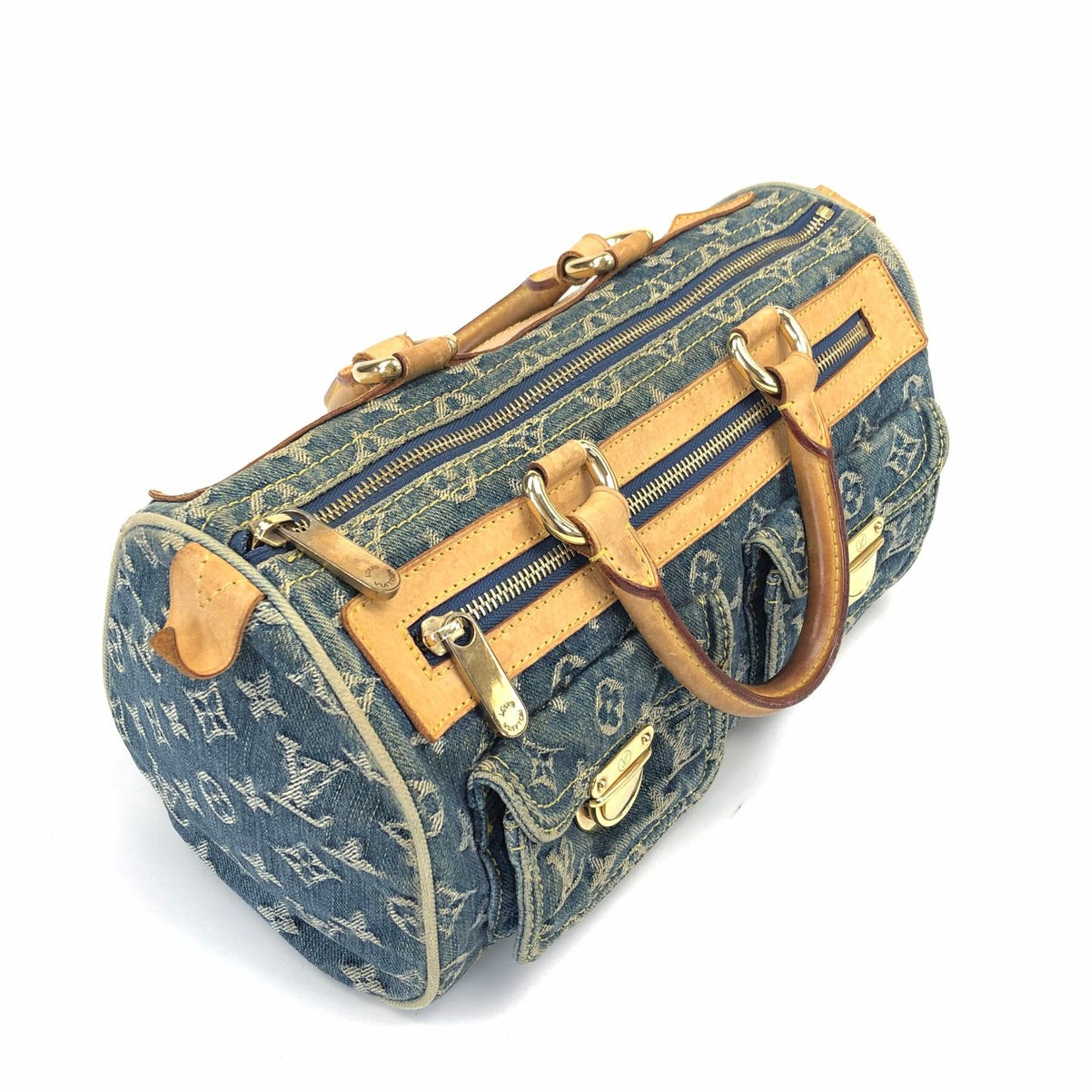 LOUIS VUITTON NEO SPEEDY DENIM BAG