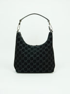 GUCCI TOM FORD SUEDE SHOULDER BAG