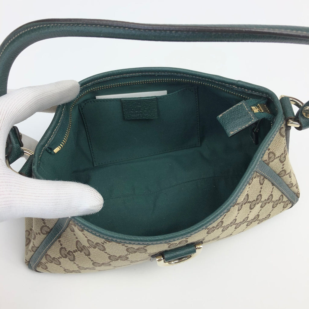 GUCCI MONOGRAM SHOULDER BAG