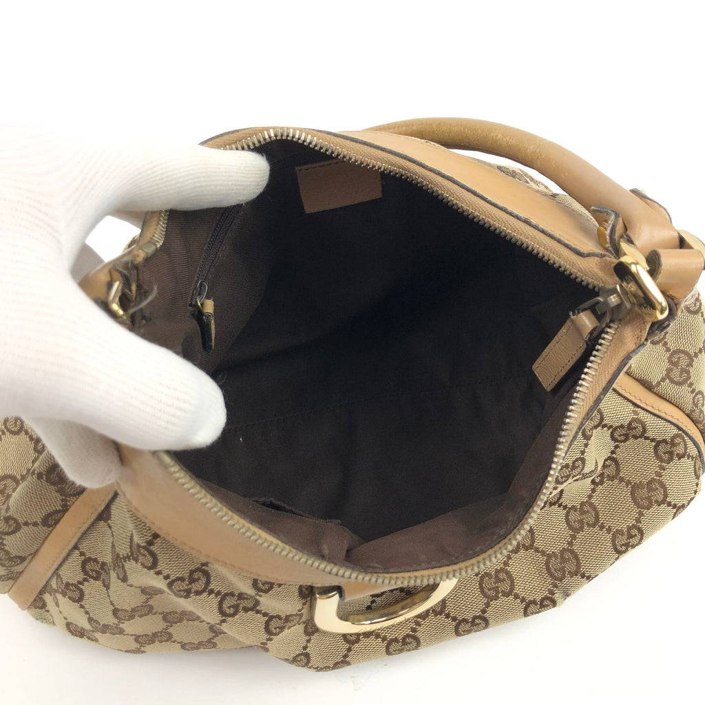 GUCCI MONOGRAM ABBEY SHOULDER BAG