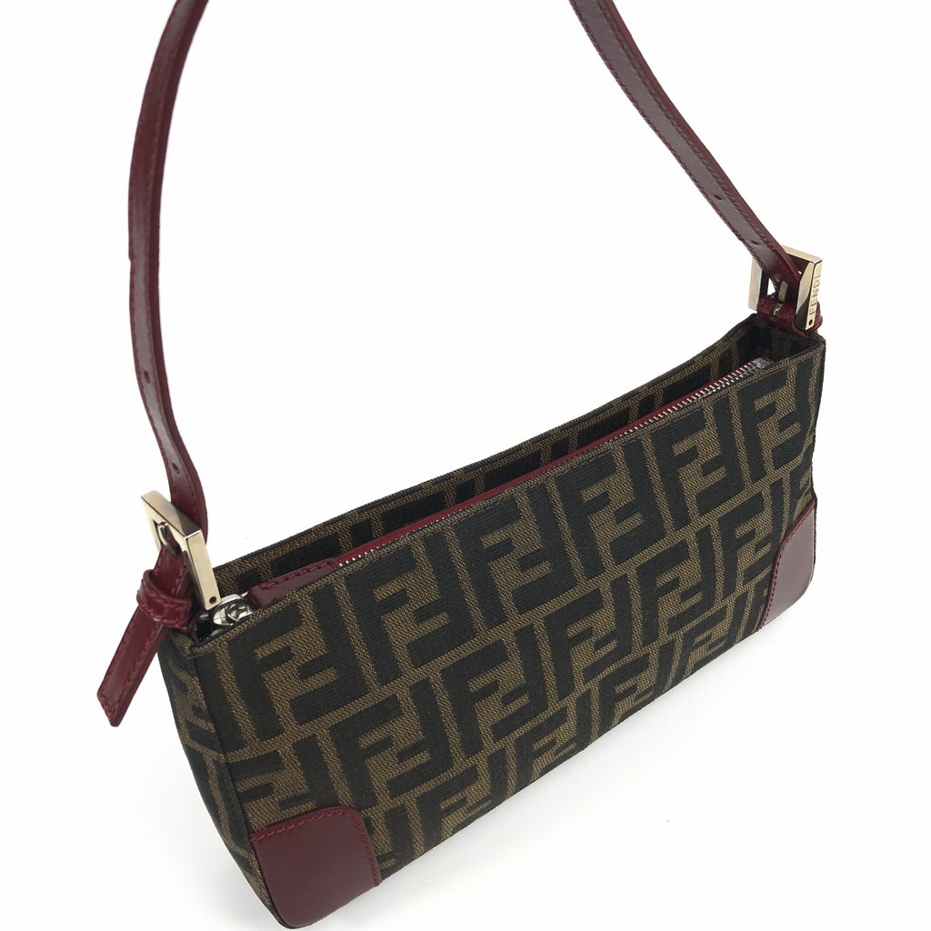FENDI ZUCCA SHOULDER BAG