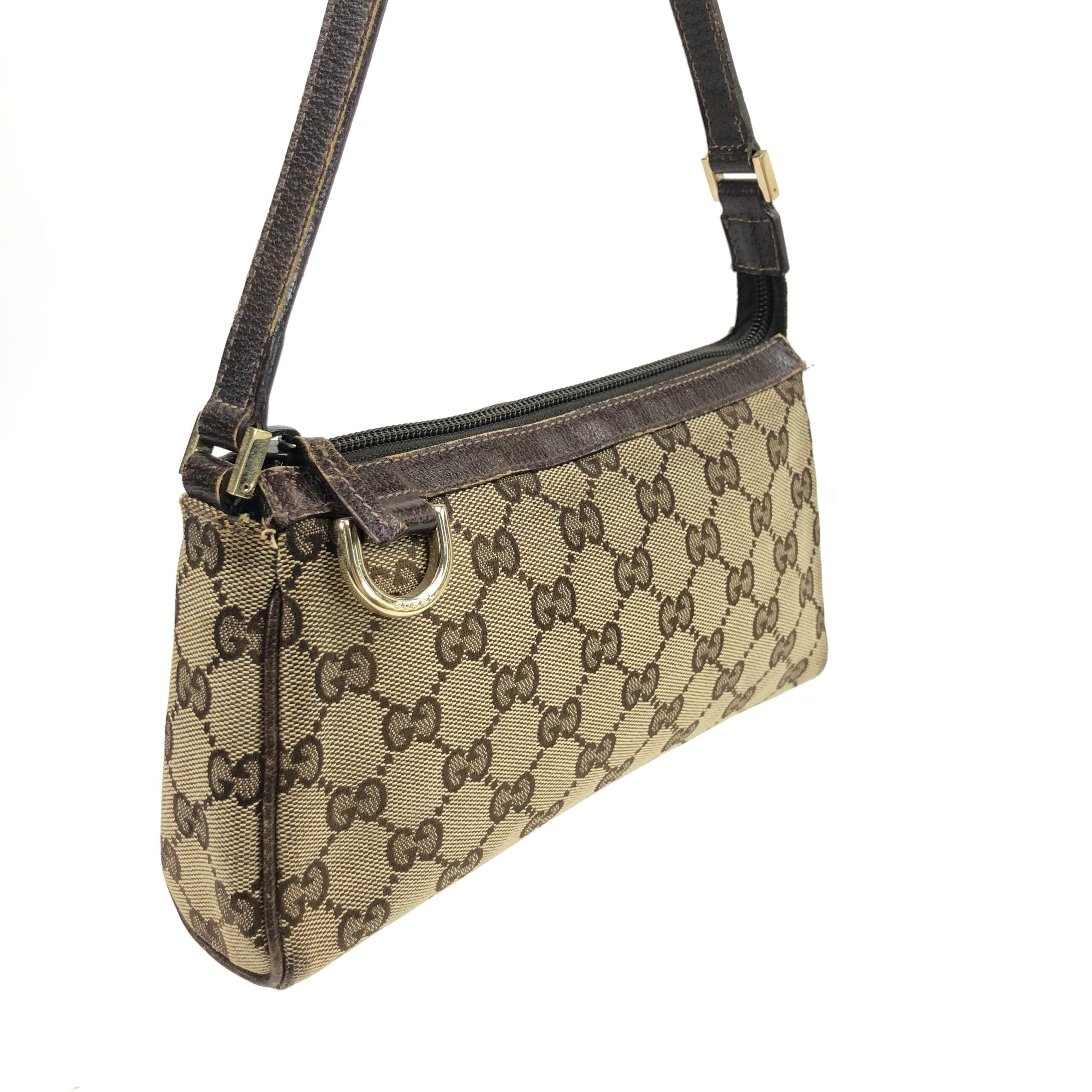GUCCI MONOGRAM SHOULDER BAG