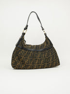 FENDI ZUCCA SHOULDER BAG
