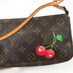 LOUIS VUITTON CHERRY TAKASHI MURAKAMI POCHETTE BAG