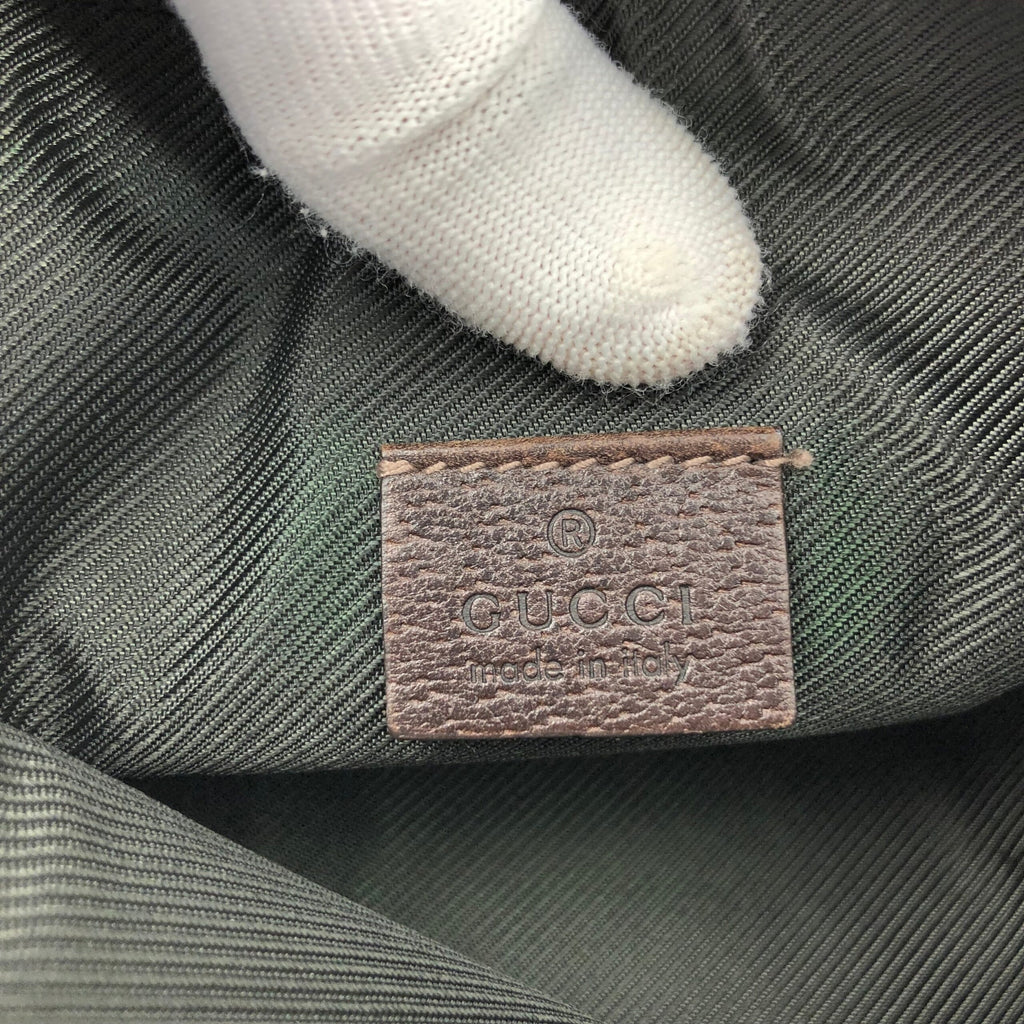 GUCCI MONOGRAM SHOULDER BAG