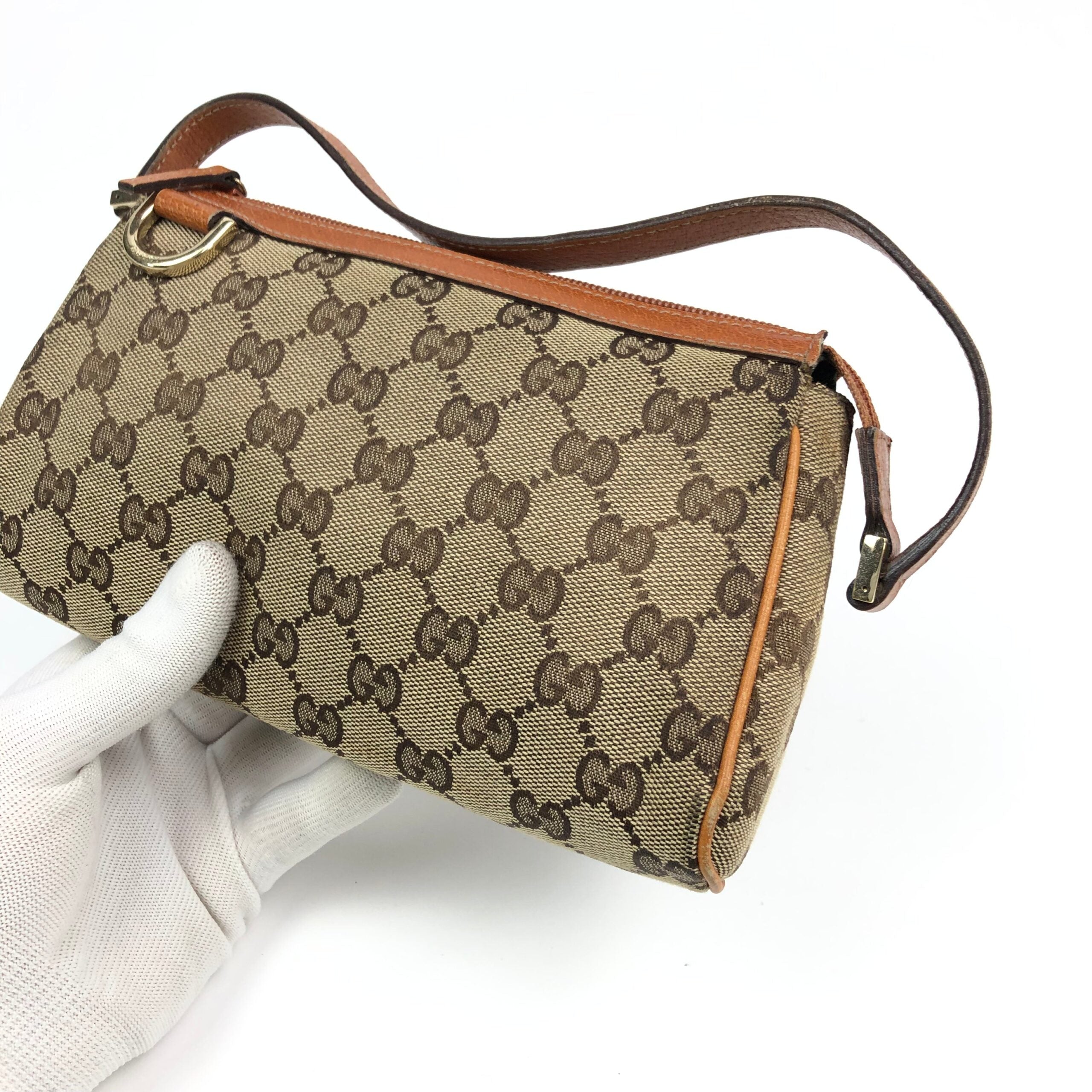 GUCCI MONOGRAM SHOULDER BAG