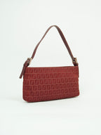FENDI ZUCCA SHOULDER BAG