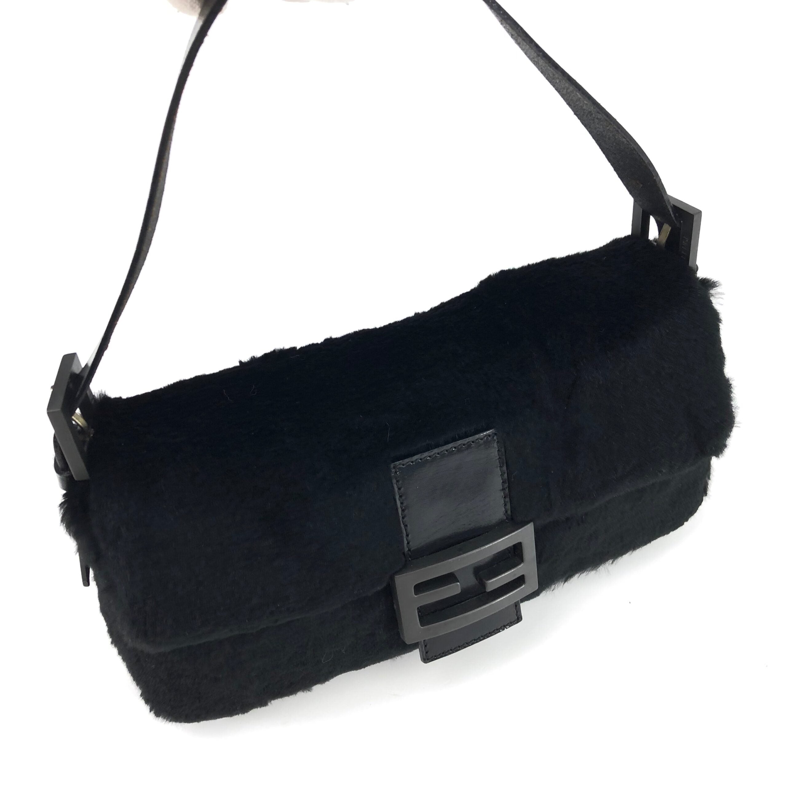 FENDI MINK FUR BAGUETTE BAG