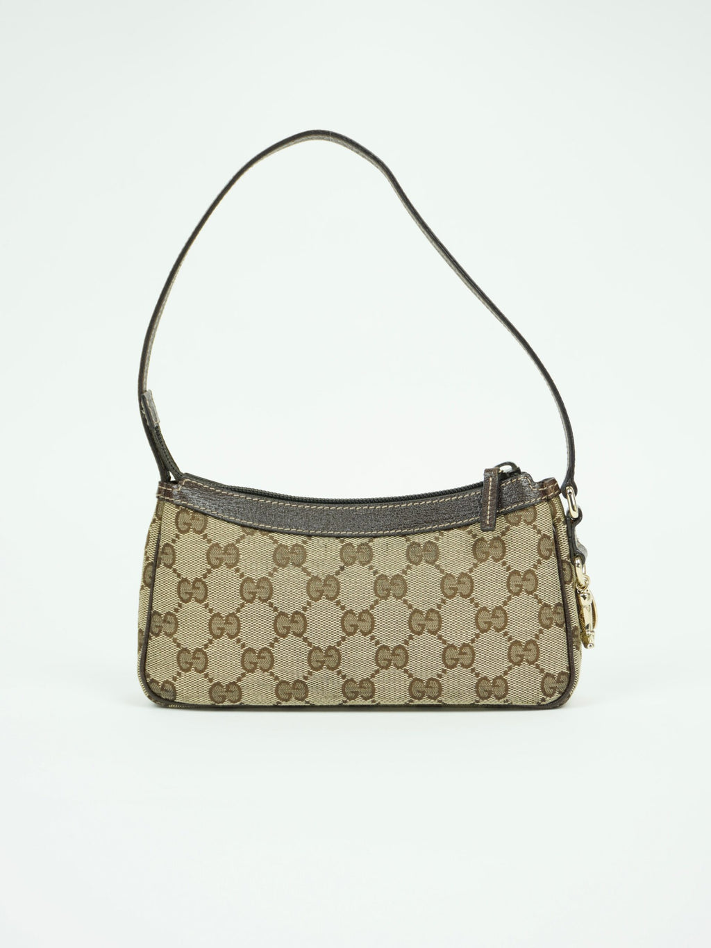 GUCCI MONOGRAM BAG WITH CHARM