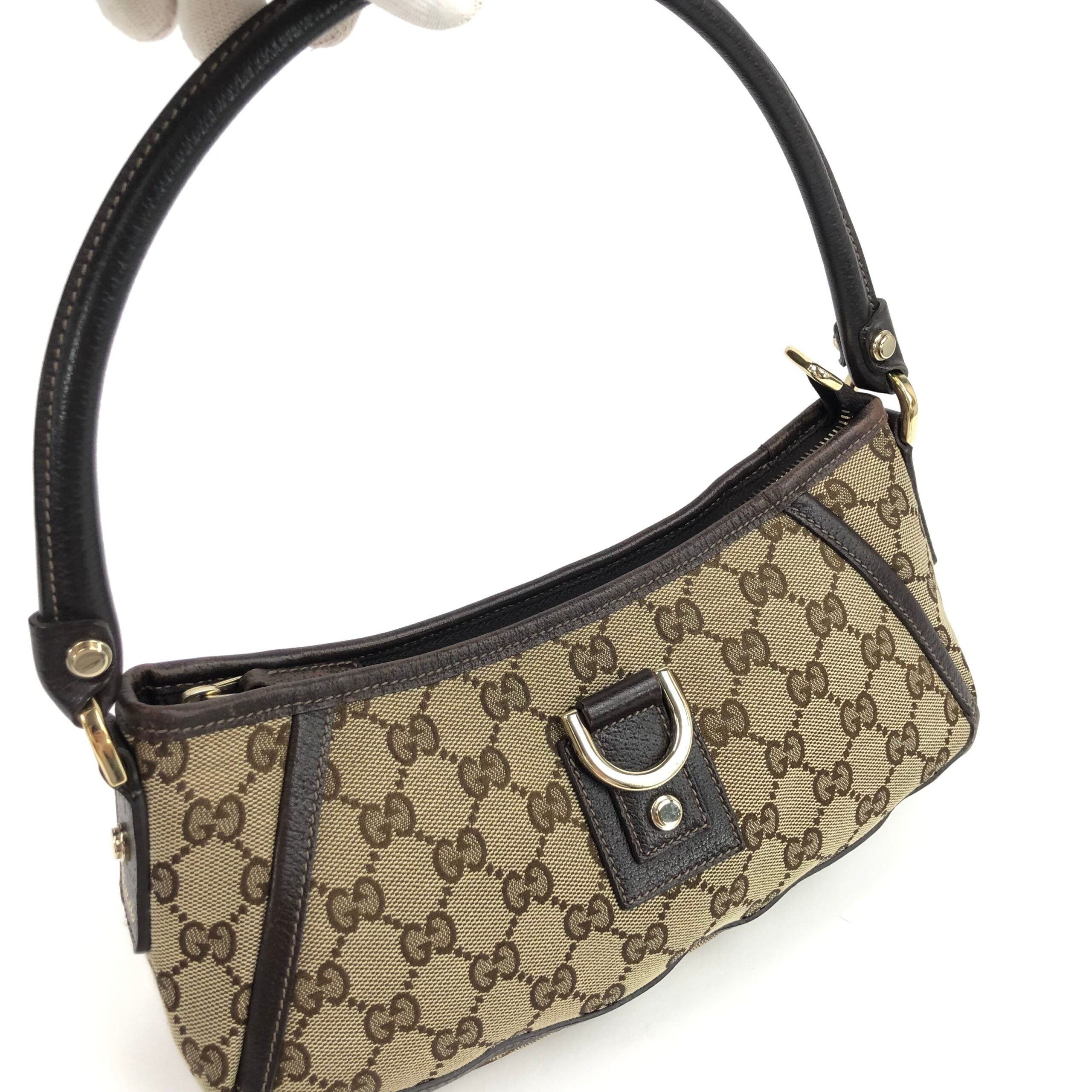 GUCCI MONOGRAM SHOULDER BAG