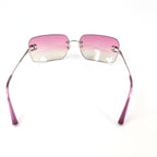 CHANEL RIMLESS SUNGLASSES