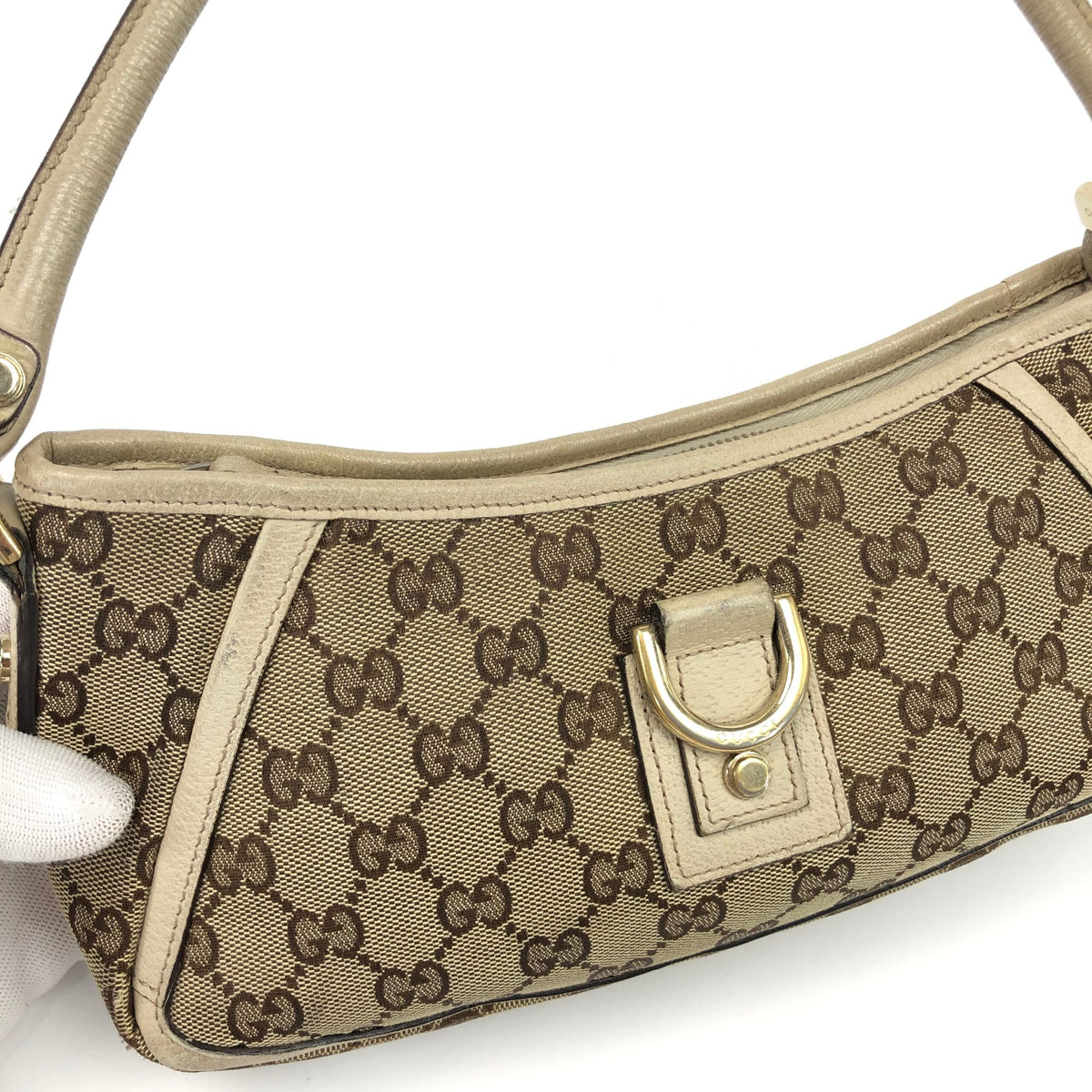 GUCCI MONOGRAM SHOULDER BAG