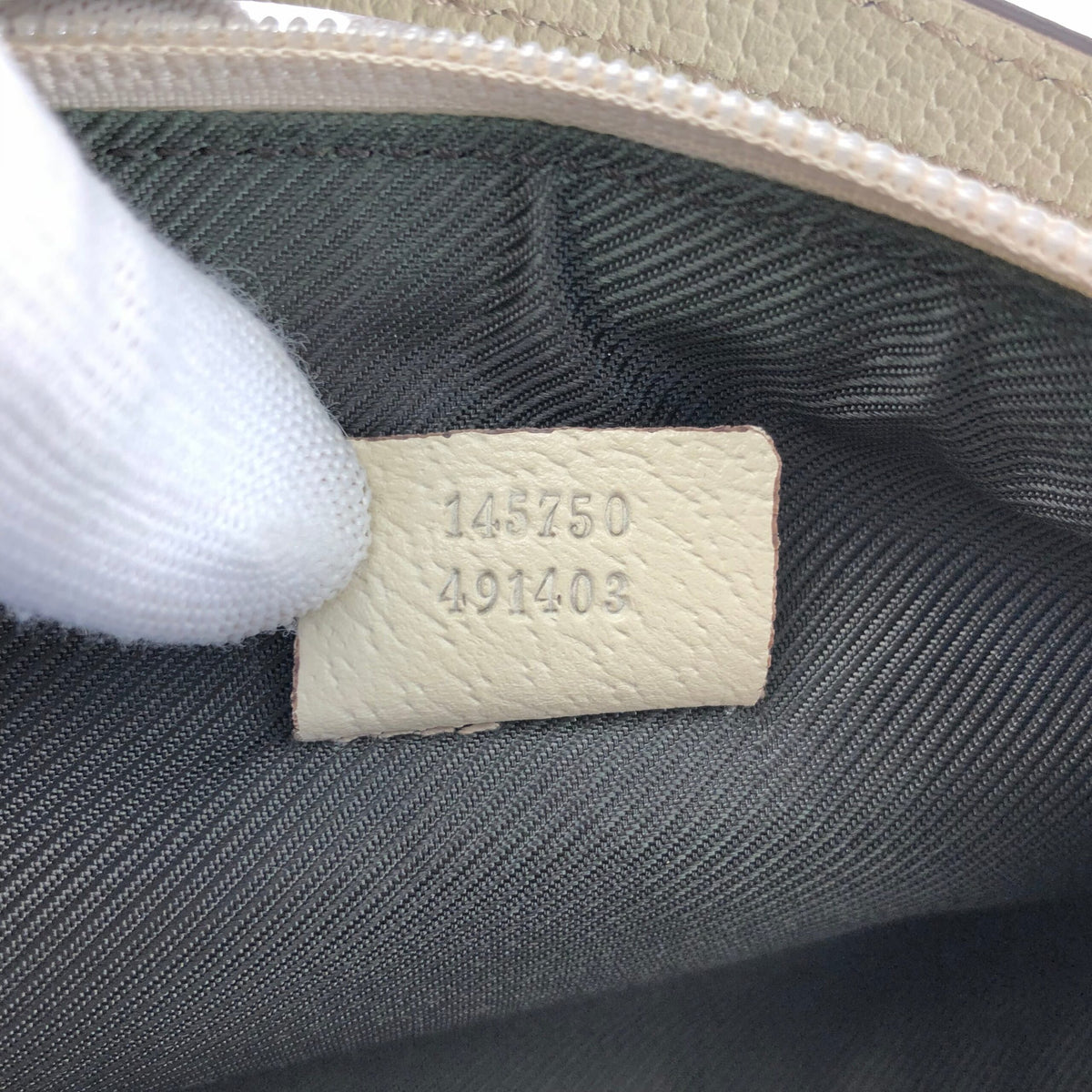 GUCCI MONOGRAM SHOULDER BAG
