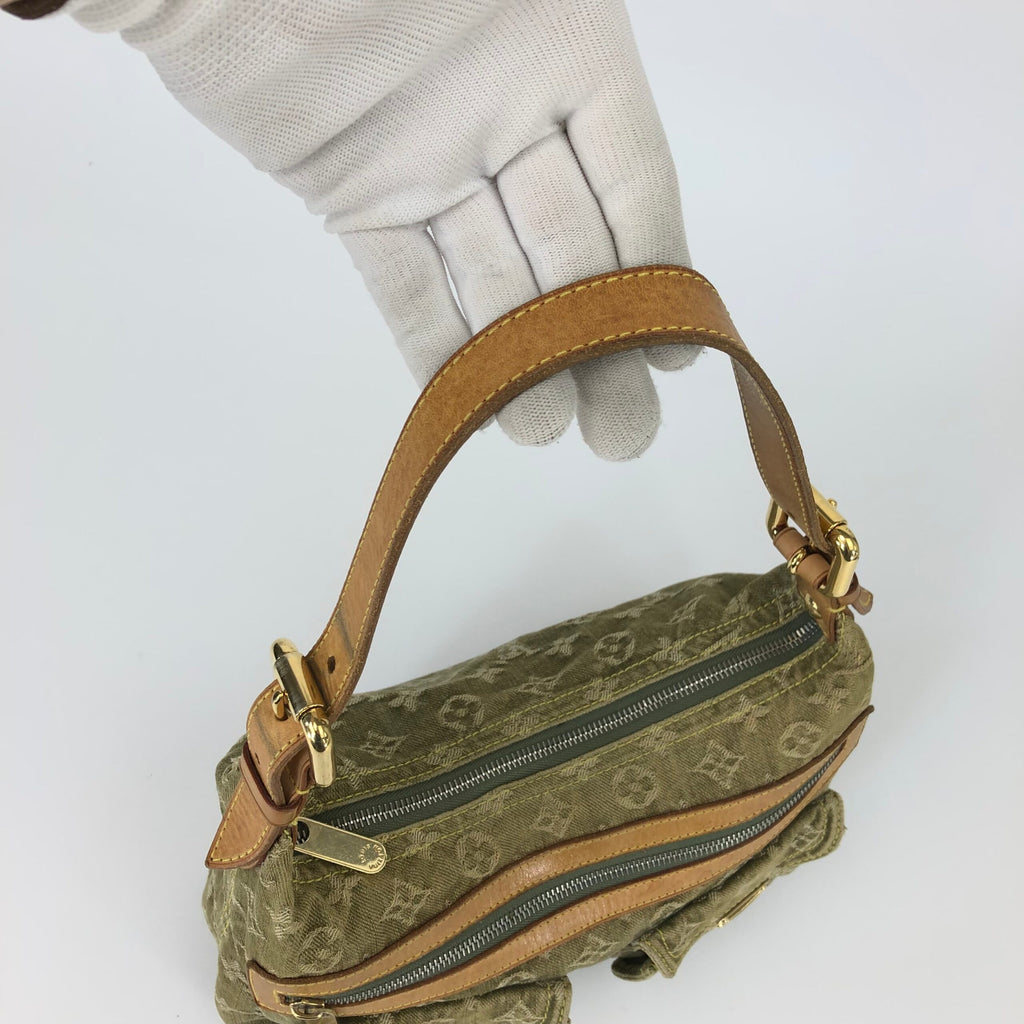LOUIS VUITTON BAGGY PM DENIM SHOULDER BAG