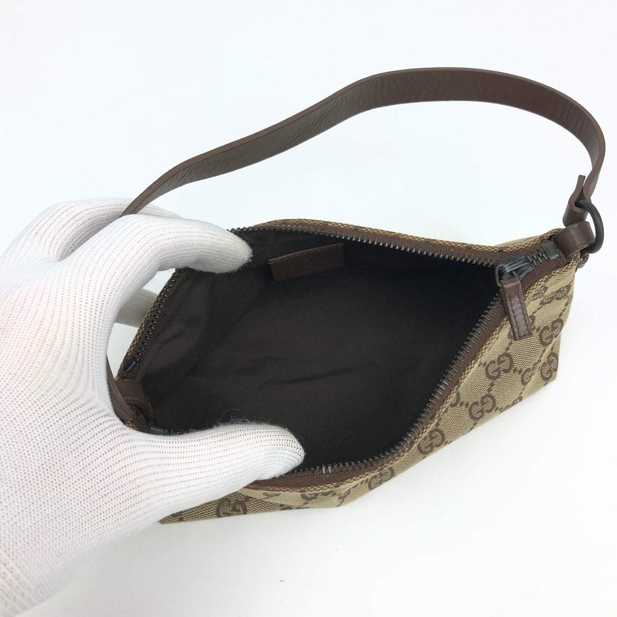 GUCCI MONOGRAM SHOULDER BAG