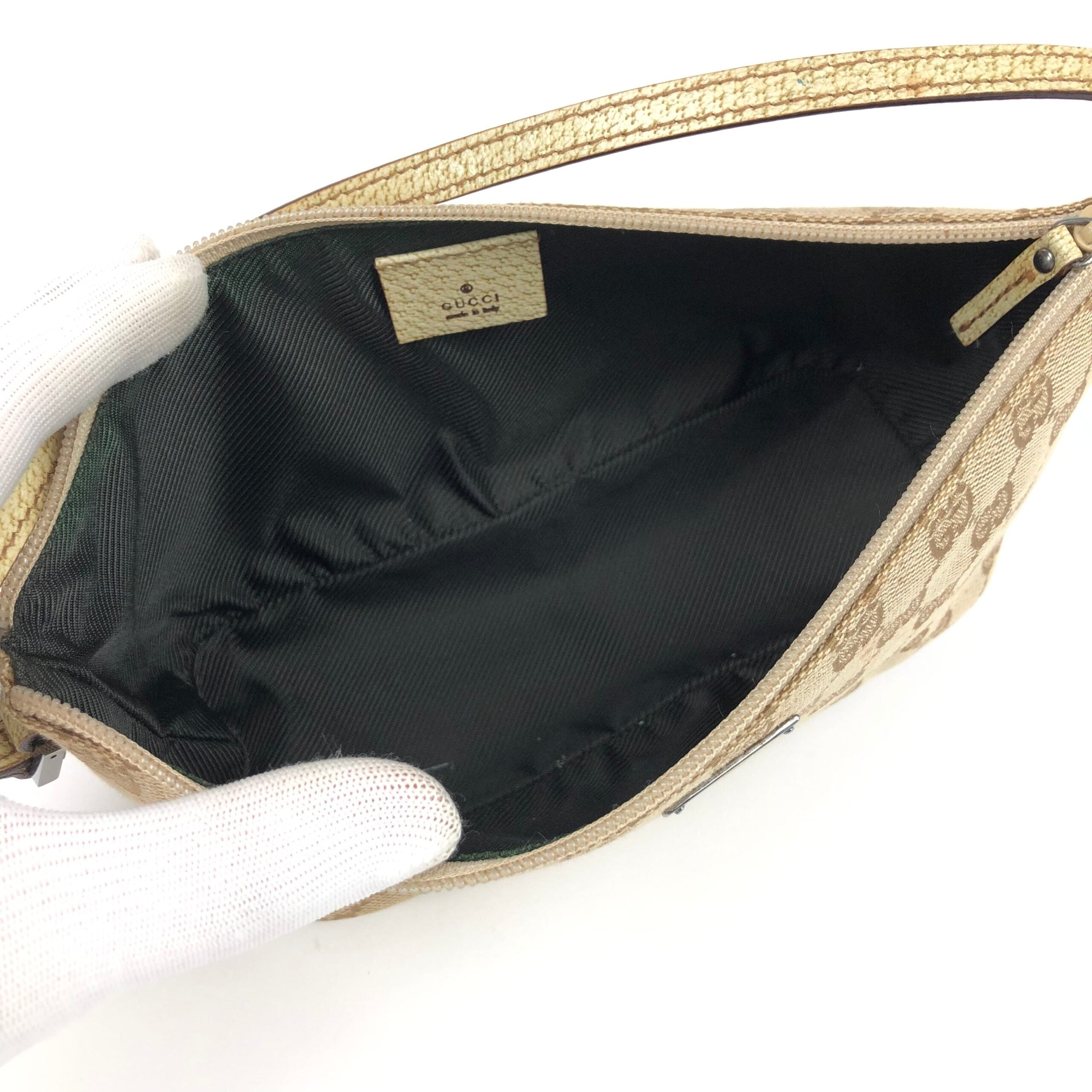 GUCCI MONOGRAM SHOULDER BAG