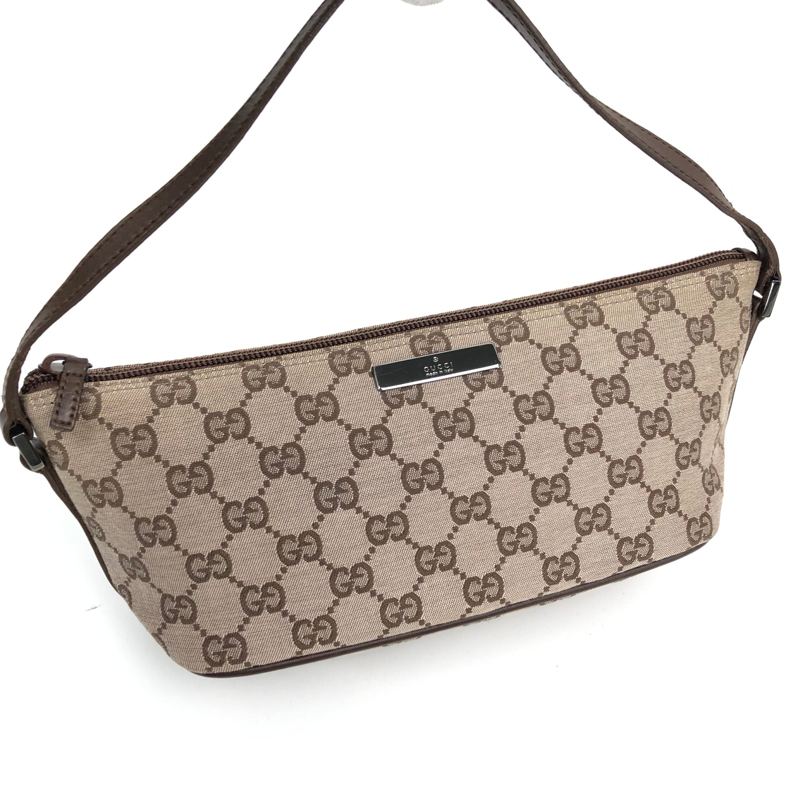 GUCCI MONOGRAM SHOULDER BAG