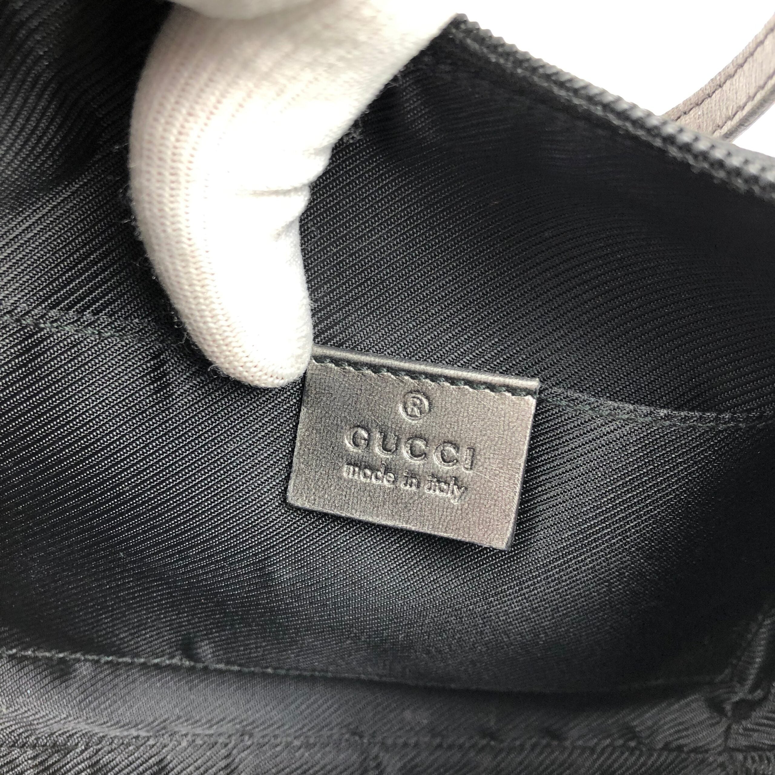 GUCCI MONOGRAM SHOULDER BAG
