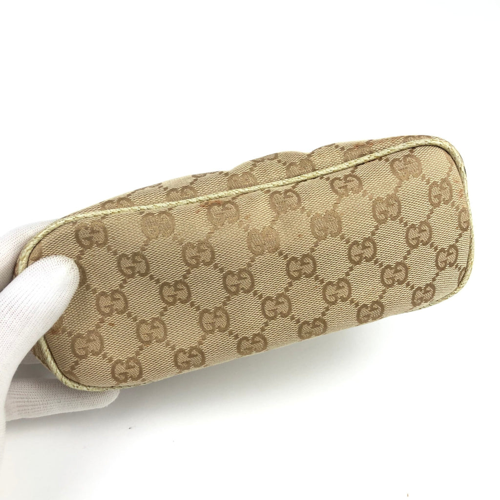 GUCCI MONOGRAM SHOULDER BAG
